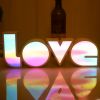 LOVE Letter Led Light For Propose Proposal And Engagement Wedding Party Stage Background Valentine's Day Decor Home Outdoor Lamp