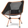 Foldable Camping Chair Collapsible Ultra-light Camping Chair Backpacking Chair For Outdoor Camping Fishing BBQ Beach Picnic