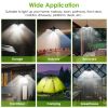 Solar Pendant Lights IP65 Waterproof Shed Light 120¬∞ Adjustable Garage Light with 3 Timing Modes 4 Brightness Levels