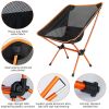 Foldable Camping Chair Collapsible Ultra-light Camping Chair Backpacking Chair For Outdoor Camping Fishing BBQ Beach Picnic