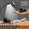 Flexible Clip On LED Light Lamp For Book Reading Tablet Laptop PC EReader